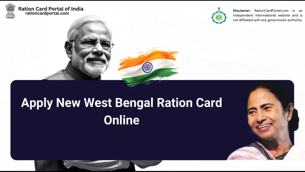 Apply New West Bengal Ration Card Online