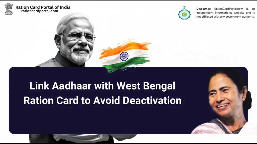 Link Aadhaar with West Bengal Ration Card to Avoid Deactivation
