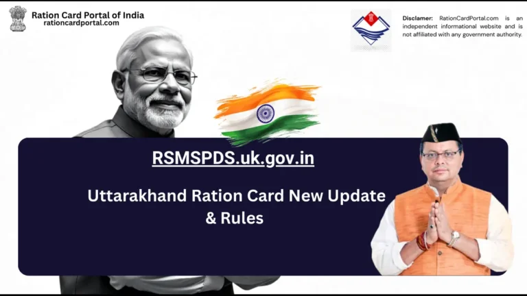 Uttarakhand Ration Card New Update 2026 – Latest Rules and Changes Uttarakhand Ration Card