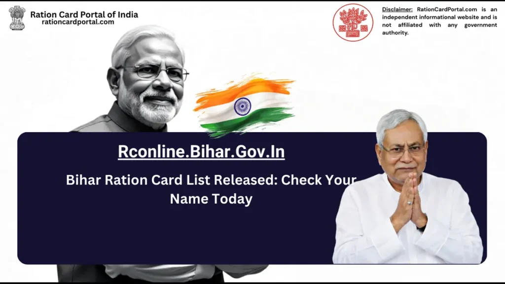 Bihar Ration Card List 2026: Check Your Name Today
